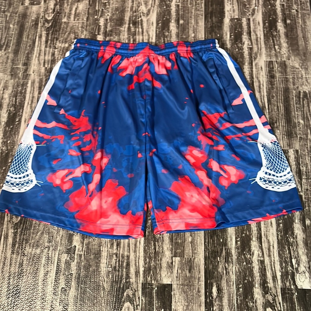 Chalktalk Sports Spiral Tie Dye Lacrosse Shorts